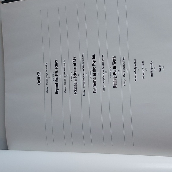 Vintage Book Mysteries of the Unknown Psychic Powers - Picture 4 of 7